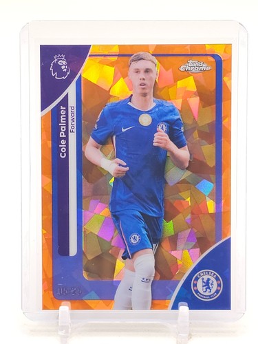 COLE PALMER 2026-27 TOPPS CHROME SOCCER ORANGE SAPPHIRE /25 #63 CHELSEA Q7656