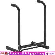 Heavy Duty Dip Station Adjustable Push Up Bars Portable Fitness Equipment Gym US