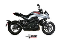 Mivv MK3 Auspuff-EndschalldäMpfer Inox Nero FüR Suzuki Katana 1000 2022-2024