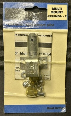 Johnson Controls J995MDA-2 Multi Mount Universal Pilot No 5 Tip Dual Orifice NEW