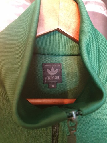Adidas Mens Medium Tracksuit Jacket Track Top Vintage Retro Brazil 1970 - Picture 7 of 12