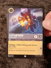 Captain Hook Forceful Duelist Disney Lorcana First Chapter 174/204 Non Foil