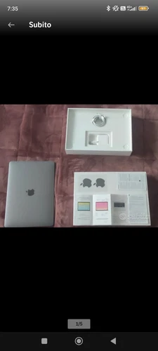 Apple MacBook Air 13" (256GB SSD, M1, 8GB) Laptop - Grigio siderale -...