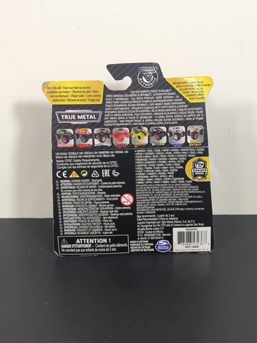 MONSTER JAM Wild Flower 1:64 Spinmaster New In Box Rare 1:64 Poster Included - Picture 6 of 14