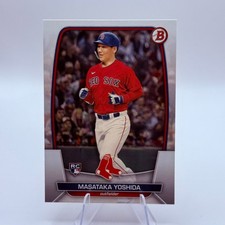 Masataka Yoshida 2023 Bowman #58 Rookie Boston Red Sox Card MLB Baseball . rookie card picture