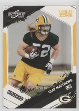 2009 Score Inscriptions Rookie Gold Zone 23/50 Clay Matthews #324 2r7