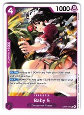 Baby 5 OP14 #OP14-072 NM One Piece TCG UC