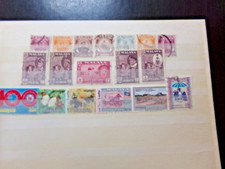 Znaczki Malezja - różne stare wydania