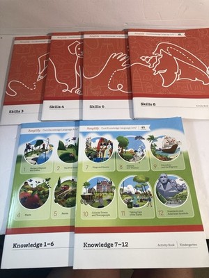 Amplify Core Knowledge Language Arts Skills 3,4,6,8 Knowledge 1-12 Grade K