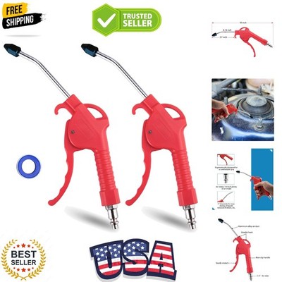 Air Blow Gun, 4'' Air Nozzle Blow Gun, Air Compressor Accessories and Dust Rem...