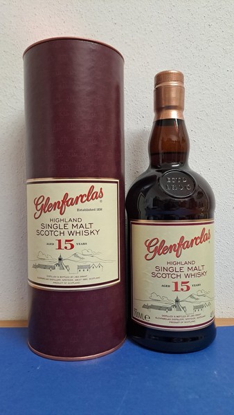 Glenfarclas 15 Jahre, 700Ml, 46,0%, Highland Single Malt Scotch Whisky-image
