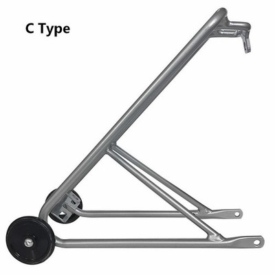 Easy Install Heckträger Gepäckträger für Brompton 16*1-3/8 Faltrad 16 Zoll