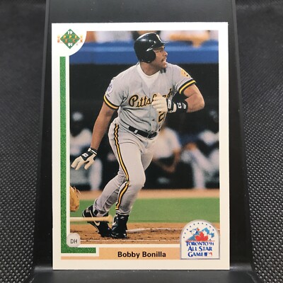 1991 Upper Deck Final Edition Bobby Bonilla #99F Pittsburgh Pirates AS