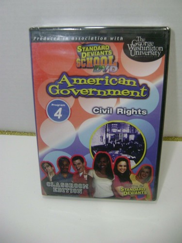 Standard Deviants School- American Government: Civil Rights (DVD) *NEW* - 第 1/2 張圖片