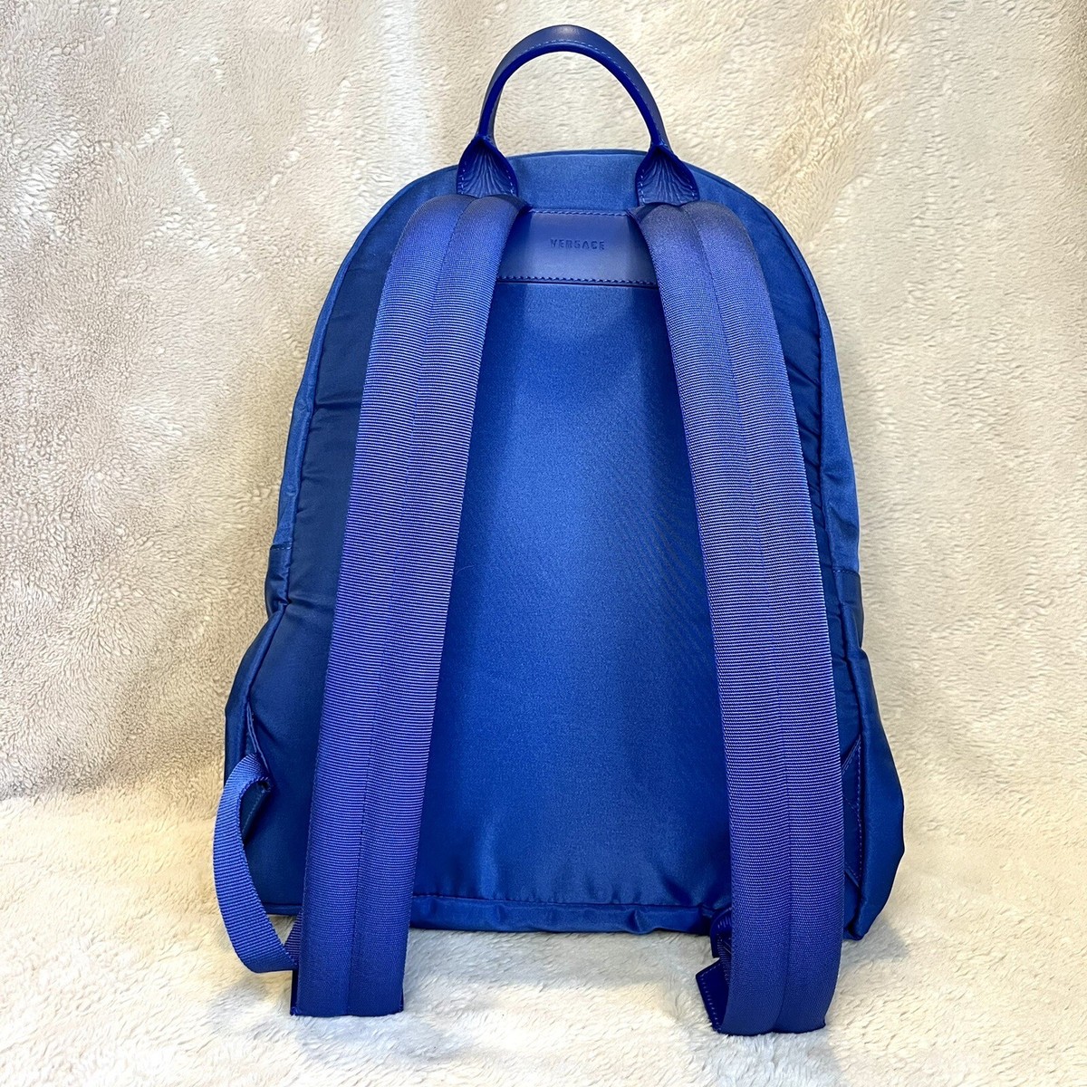 Versace Unisex Blue Medusa Head Large Backpack | eBay display picture 1