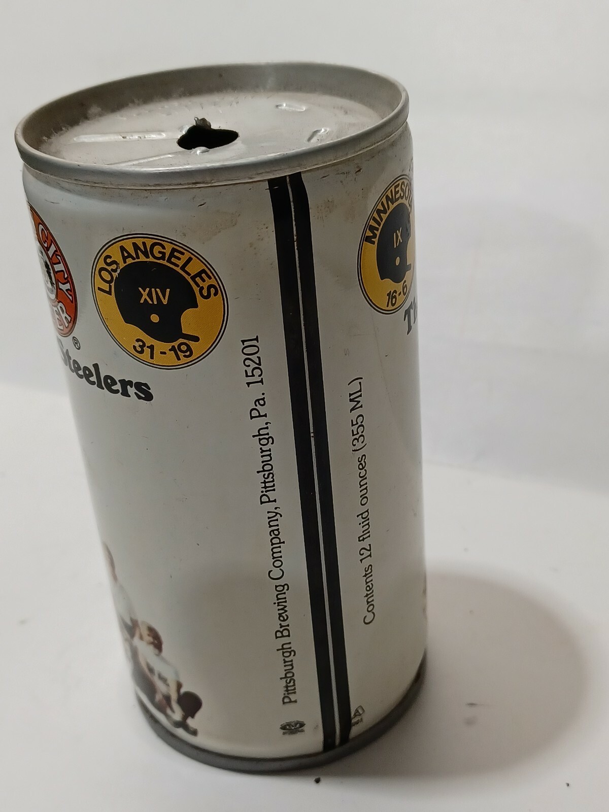 PITTSBURGH STEELERS IRON CITY BEER CAN 1980 TEAM OF THE DECADE eBay