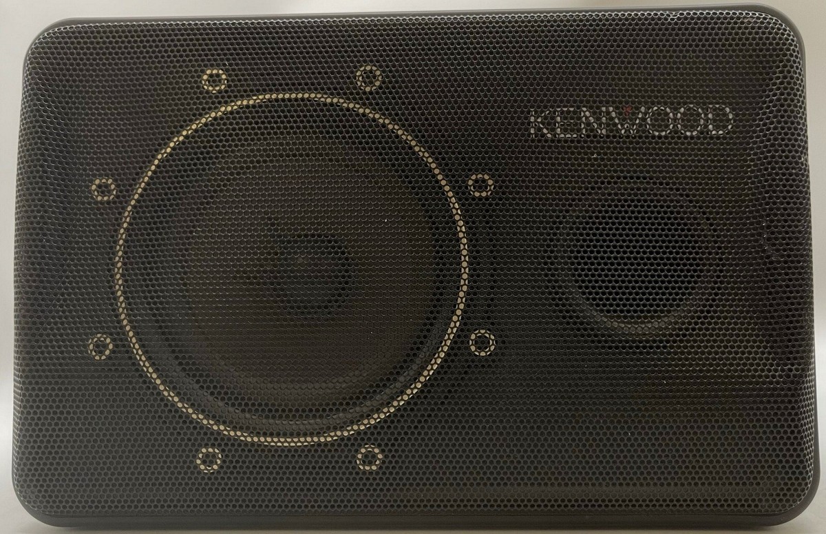 Kenwood Surround Sound Speakers Two (2) Black CM-5 Wired Indoor