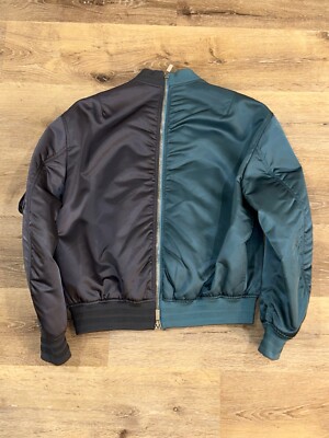 CHRISTIAN DIOR X JUDY BLAME SPLIT ZIP BOMBER JACKET