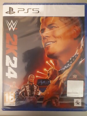 WWE 2K24 PlayStation 5 Brandneu & Sealed 