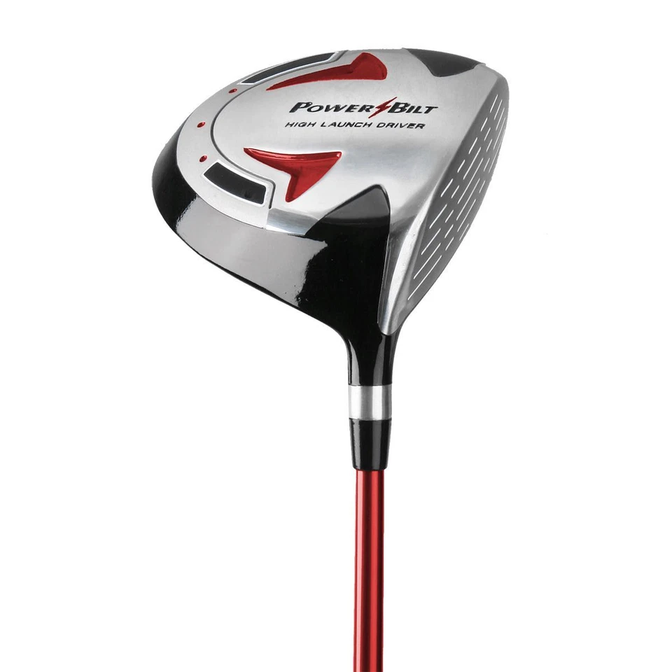 New PowerBilt Junior Boys Red Series Golf Set Ages 12 + Left Handed Complete - Image 2 of 4