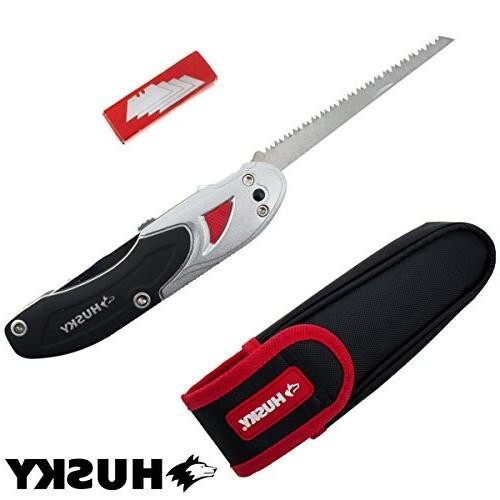 Husky 5in1 Drywall Tool Incl 5 Utility Blades and Case for sale