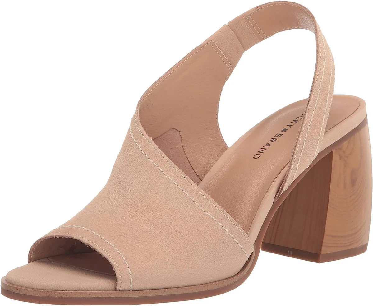 Lucky Brand Women s Xilna High Heel D Orsay Sandal Heeled