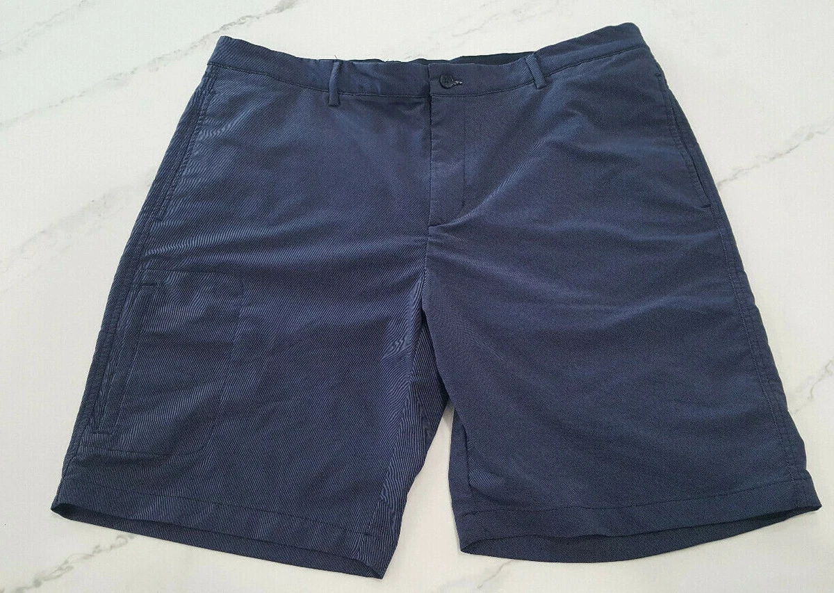 Navy golf shorts mens sale
