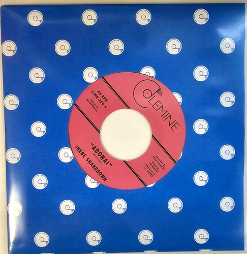 Ikebe Shakedown – Adonai 7" vinyl record limited blue on Colemine soul funk 2022 - Picture 2 of 14