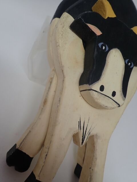 Vintage 1980s 3d Smooshed Cow With Udders Wall Hanging Ebay