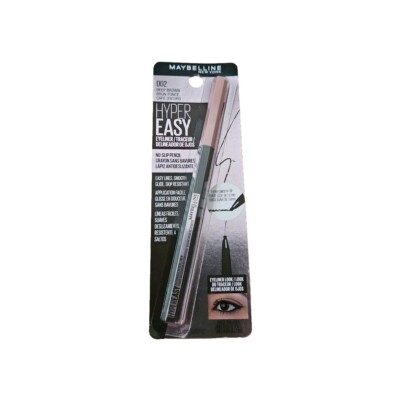Maybelline New York Hyper Easy No Slip Pencil Eyeliner Makeup, Deep Brown 002