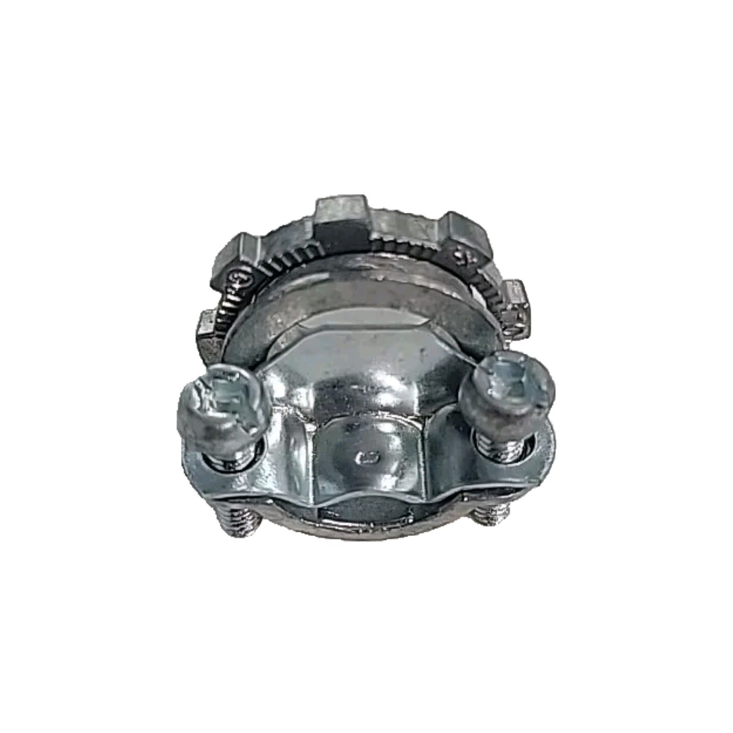 [100] Metal 1/2" inch, Clamp Style NMC Wire Connector For Knockout