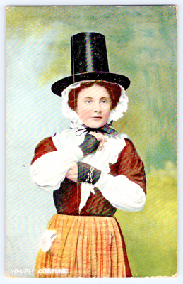 Traditional Welsh Costume~1904 Kromo Series POSTCARD | eBay Traditional Welsh Costume~1904 Kromo Series POSTCARD | eBay