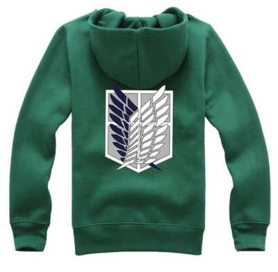 Sweat à Capuche Animé Shingeki No Kyojin (One Piece) - Coupe Normale - Neuf Avec étiquettes