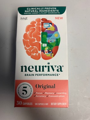 Neuriva Original Brain Performance Capsules - 30ct NEW ...