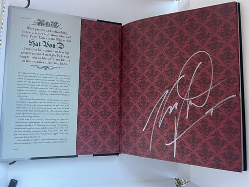 Go Big or Go Home—NEW 1st Ed. Signed by Kat Von D (Renowned Tattoo Artist) - Picture 4 of 10