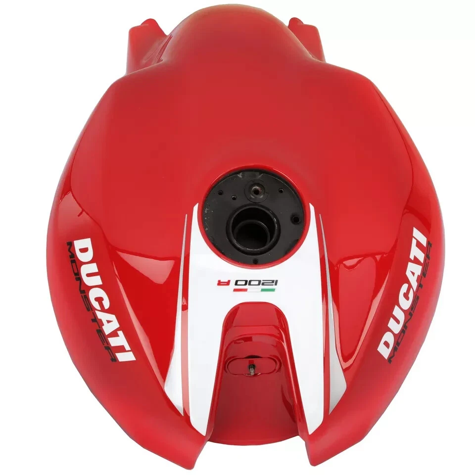 Sistema de combustible genuino Ducati Monster 1200 R 2017-2019 tanque rojo 58612001CP Foto 2 de 4