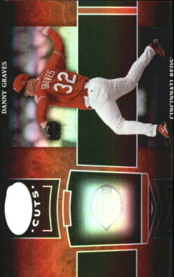 2004 Leaf Certified Cuts Marble Red #62 Danny Graves /100 - NM-MT