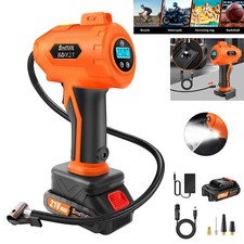 Car Tyre Inflator Cordless Digital 180PSI Rechargeable Tire Air Compressor Pump