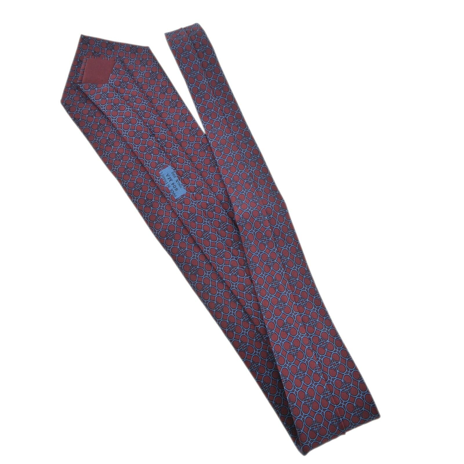Authentic HERMES Tie Multi-Color Silk 804MA #f08021 Popularny, wysokiej jakości