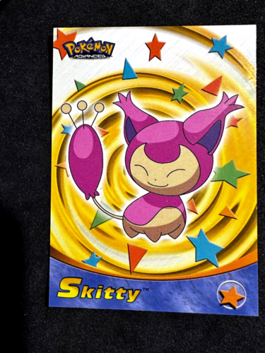 Pokemon Advanced Skitty Topps 76 Card - Picture 1 of 2