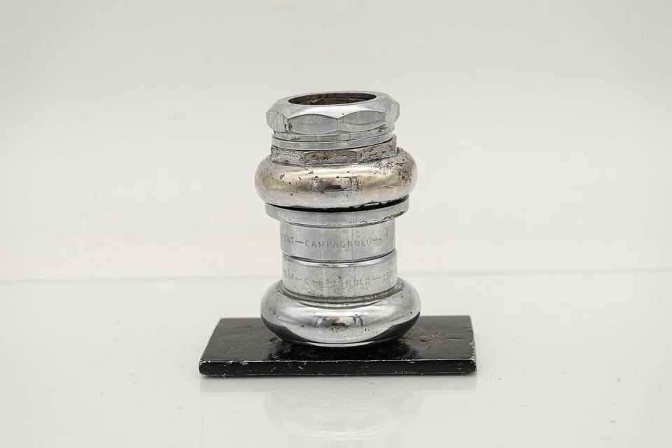 CAMPAGNOLO RECORD PISTA 60 AURICULARES VINTAGE ACERO PISTA 1" BICICLETA DE CA... - Imagen 4 de 4