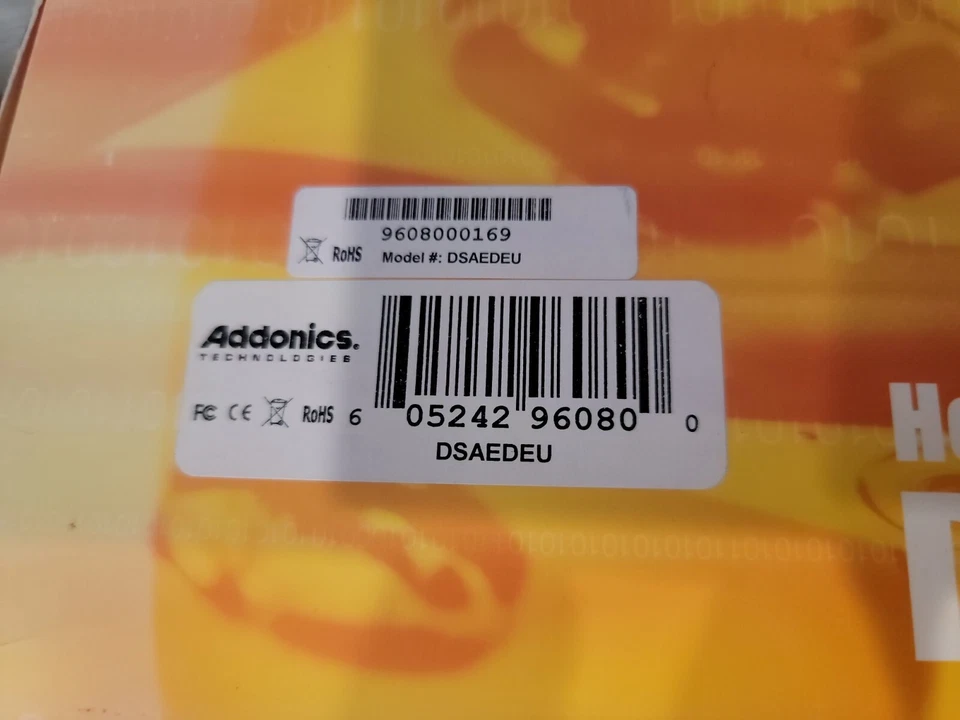 Addonics Diamond ExDrive Hard Drive Kit Drive Cartridge Series DSAEDEU NIB  - Image 3 of 3