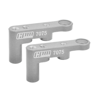 NEW GPM Racing Aluminum 7075 Servo Mount Silver for Tamiya 1:10 BBX BB-01