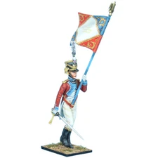 NAP0686 Swiss 4th Line Infantry Standard Bearer by First Legion