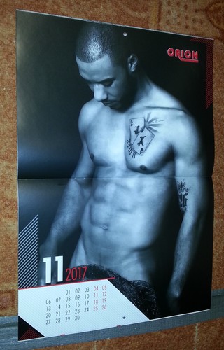 Calendrier érotique HOMMES 2017 # Plaisirs masculins
