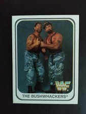 WWF MERLIN 1991 TRADING CARDS WRESTLING THE BUSHWHACKERS n 52/150 EXCELLENT