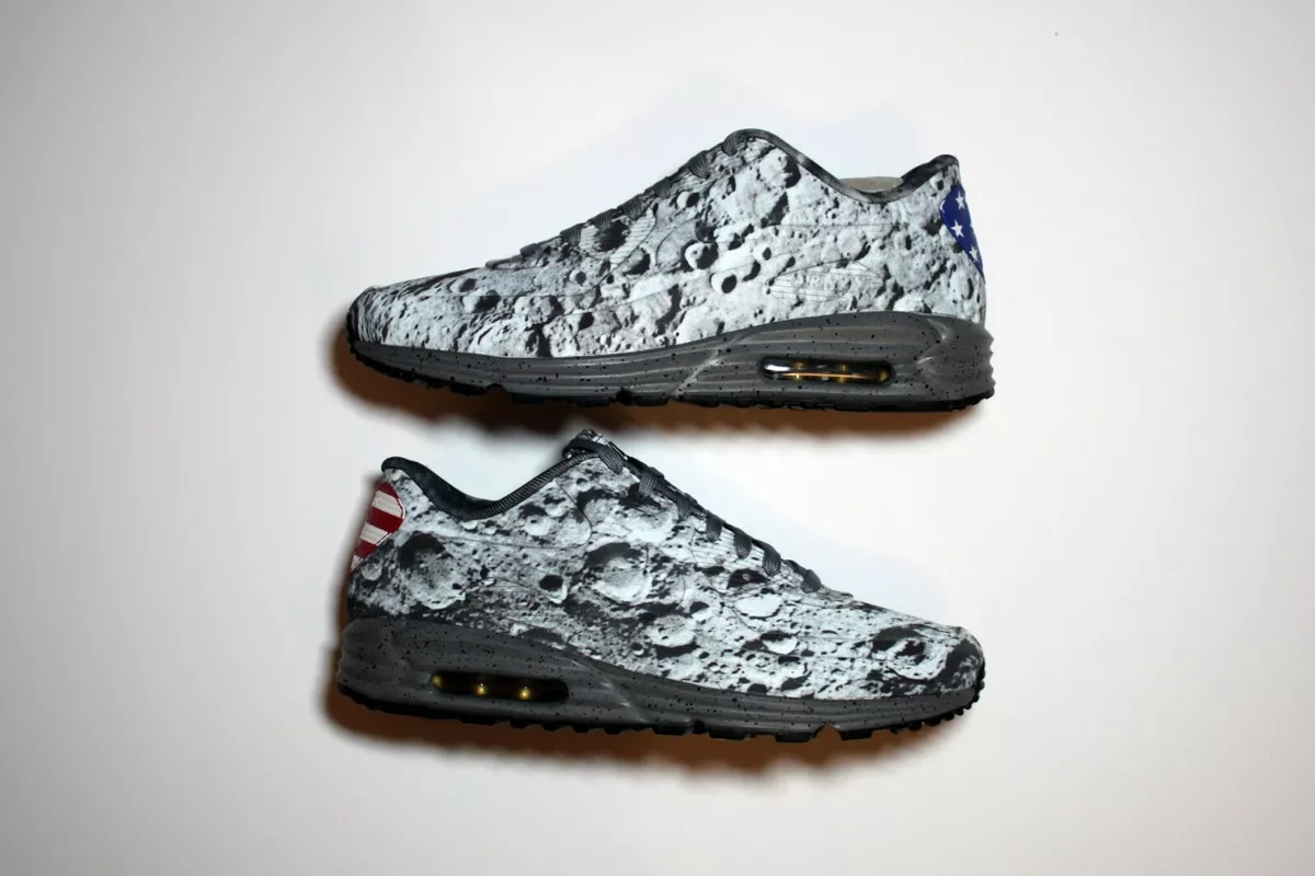 Nike Air Max Lunar 90 SP Moon Landing US 9 UK 8 42.5 42 Atmos 1 stussy parra
