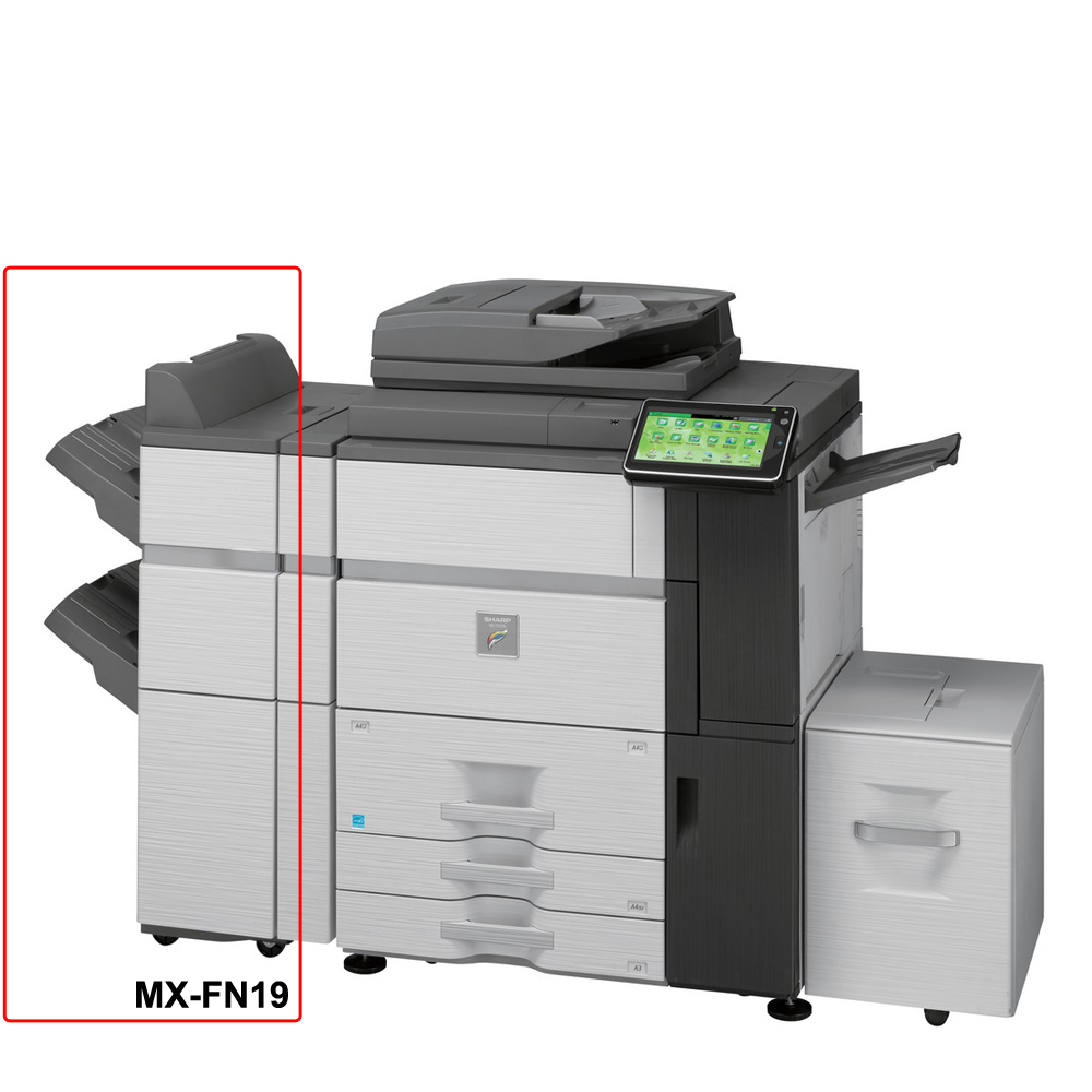 Sharp MX-FN19 Stapling Finisher for MX-M654N MX-M754 MX-6240N MX