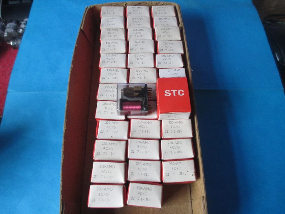 STC RELAY TYPE 250-AMO 4C/O ZJ 7.1 -18V. NEW OLD STOCK. 1 PIECE. - Image 3 of 4