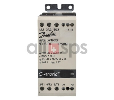 DANFOSS CONTACTOR MCI 15 DOL - 037N0055 (USED)